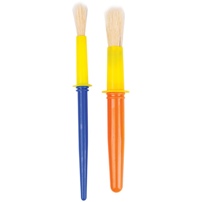 Набор кистей Щетина, 2 штуки Мульти-Пульти (круглые № 10, № 12)