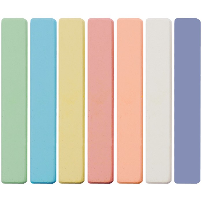 Мелки для рисования, набор Мульти-Пульти «Енот в Австралии», 7 штук, 7 цветов