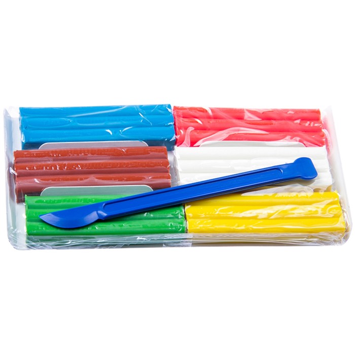 Пластилин 6 цветов 90 гр Мульти-Пульти «Енот в лесу» со стеком 243005