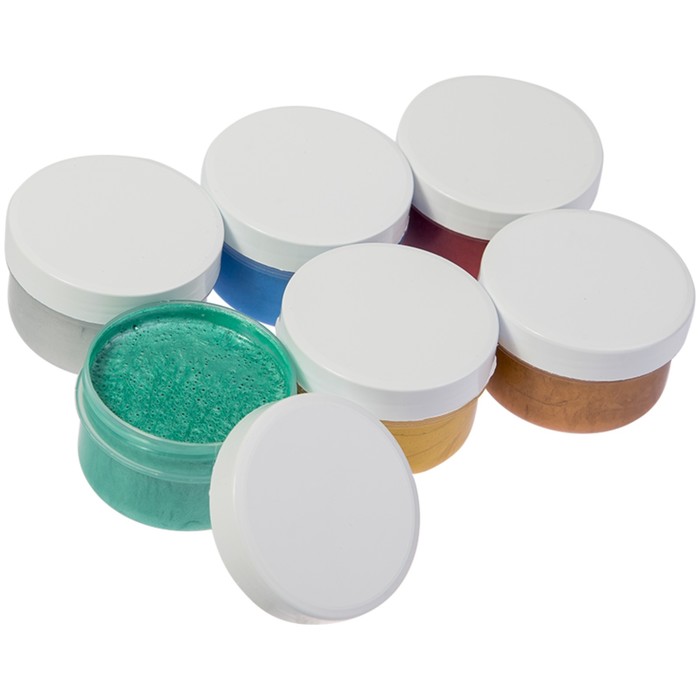 Краски пальчиковые набор 6 цветов*60 мл Мульти-Пульти «Морские приключения Енота»