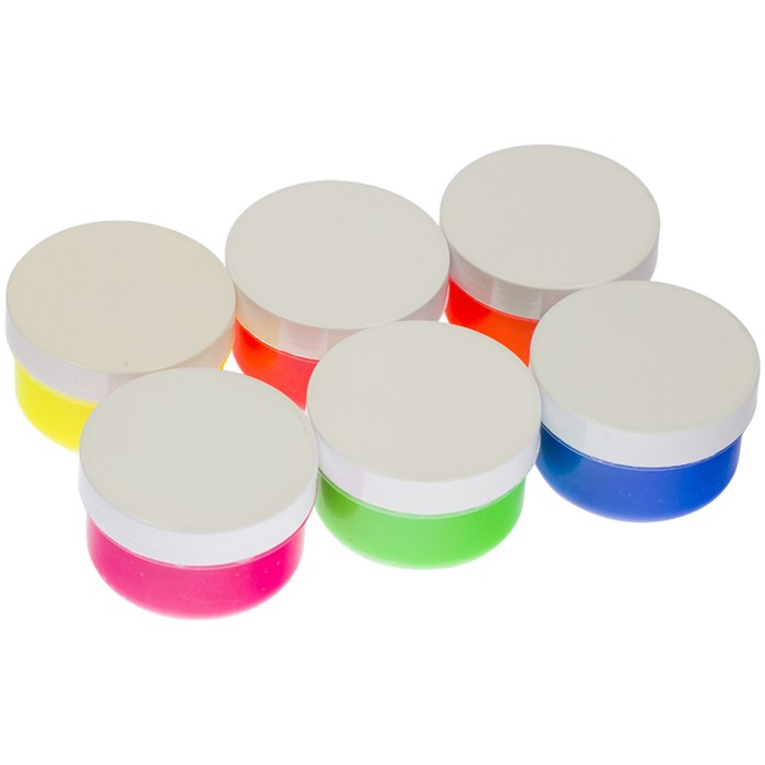 Краски пальчиковые набор 6 цветов*60 мл Мульти-Пульти «Морские приключения Енота»