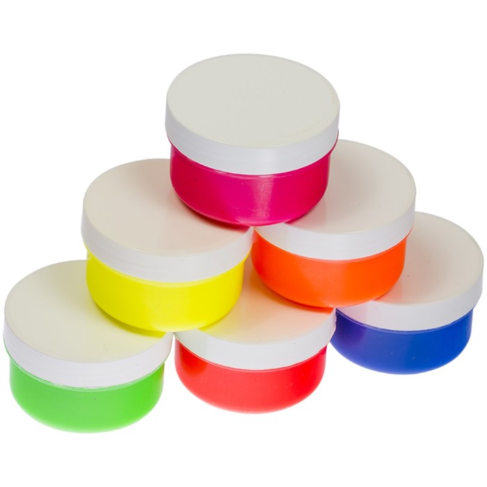 Краски пальчиковые набор 6 цветов*60 мл Мульти-Пульти «Морские приключения Енота»