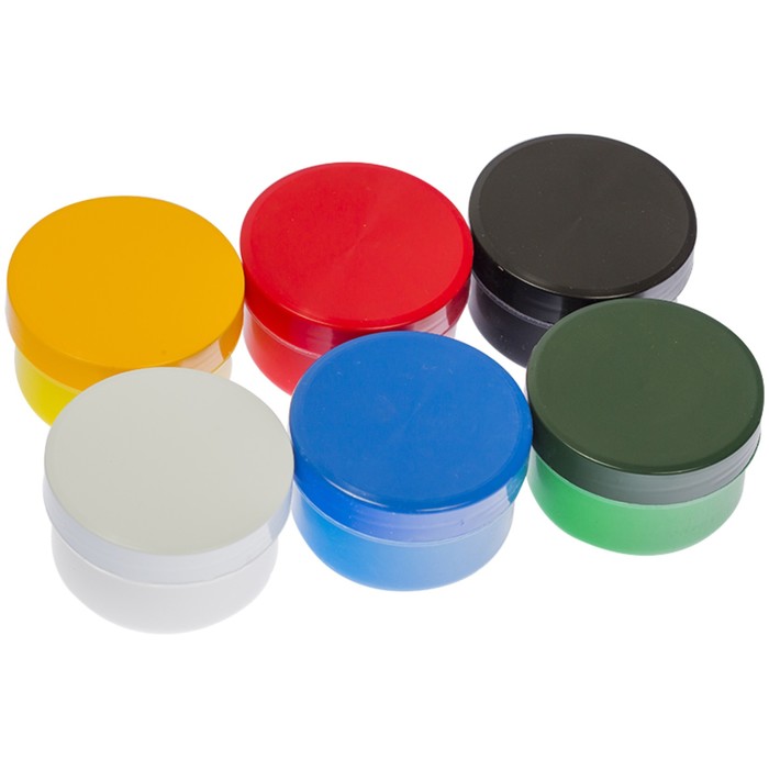 Краски пальчиковые набор 6 цветов*60 мл Мульти-Пульти «Морские приключения Енота»