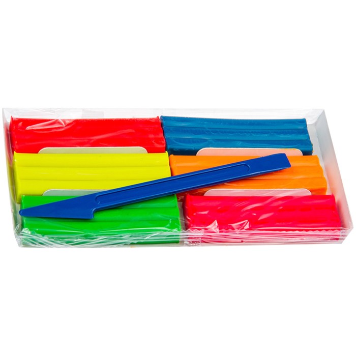 Пластилин 6 цветов 90 гр Мульти-Пульти «Енот на острове Куба» 243009