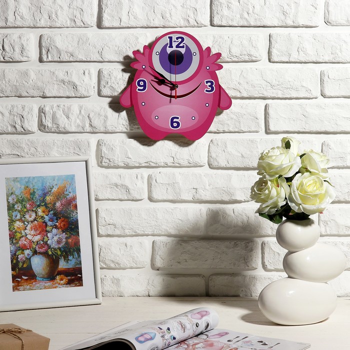 Часы настенные детские "Монстрик", 24 см