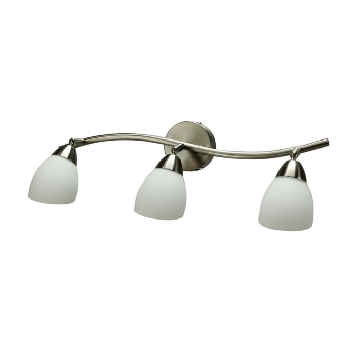 Спот "Этно" 3x40Вт E14 сатин никель 50x16x12см.