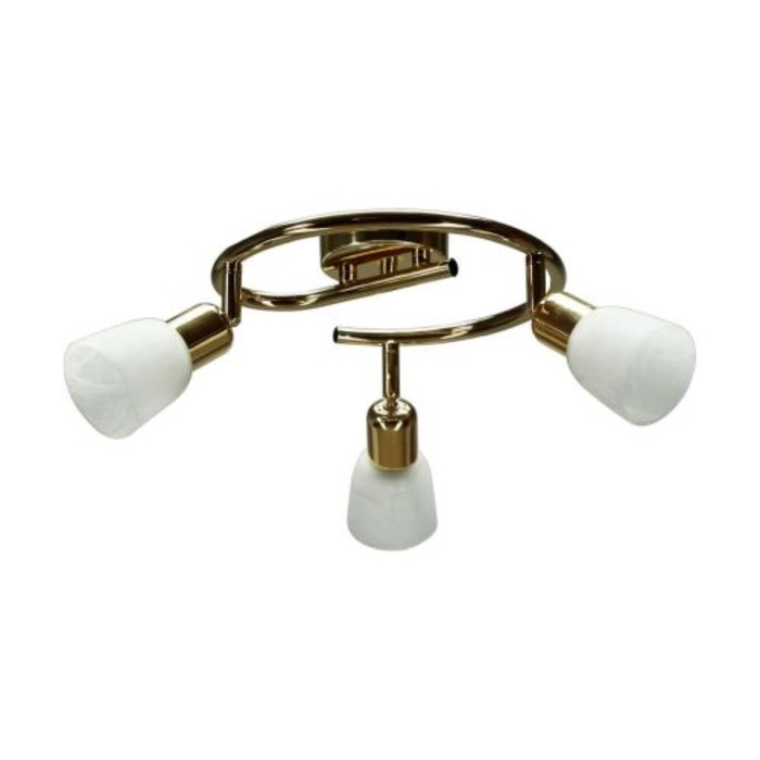 Спот "Этно" 3x40Вт E14 золото 25x25x11,5см.