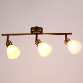 

Спот "Этно" 3x40Вт E14 бронза 50x15x11,5см.
