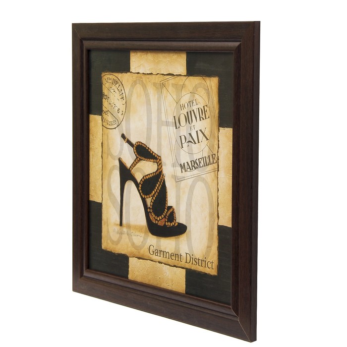 Картина "Туфелька" 36х36 см