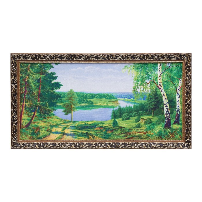 Гобеленовая картина "Две берёзы " 45*85 см