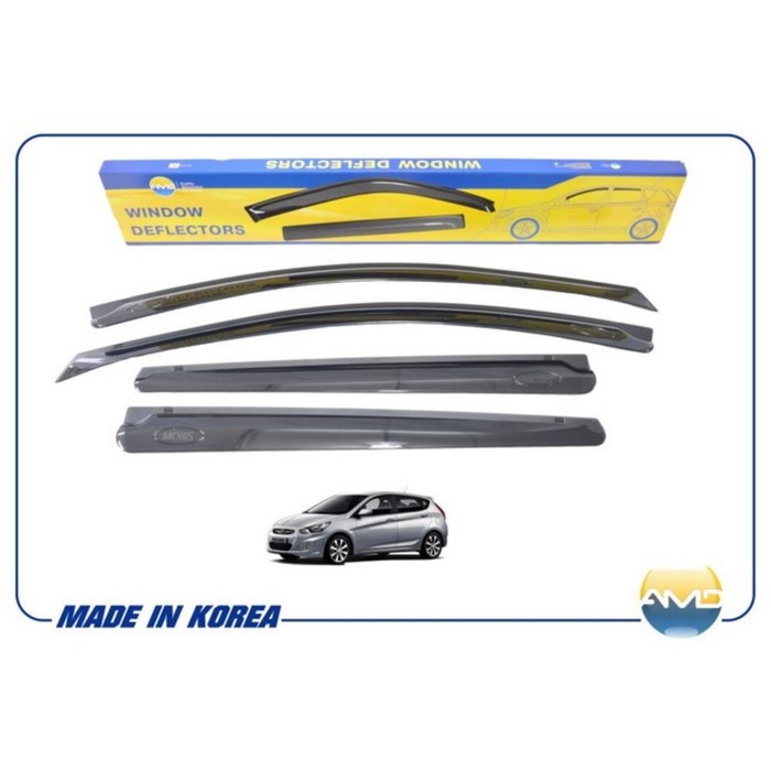 Дефлекторы окон, комплект AMD AMDDK168