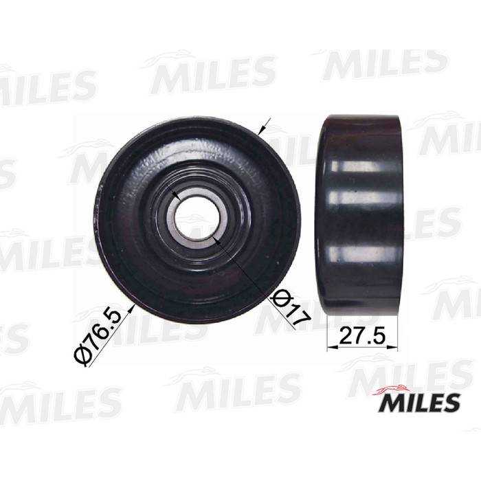 Ролик ремня приводного MILES AG03062