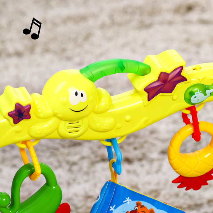 Игровой развивающий центр-турник с погремушками «Развивашка»