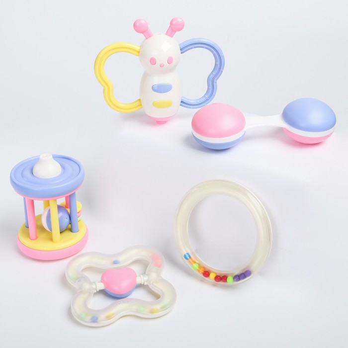 Набор погремушек «Дочке», 5 шт..