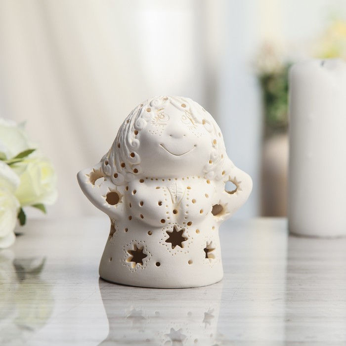 Подсвечник декоративный "Добродушная" 15 см