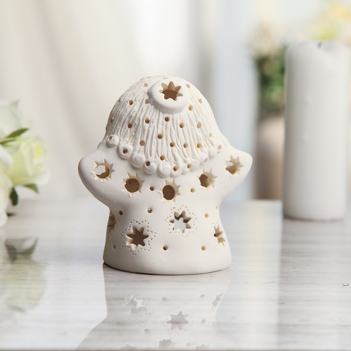 Подсвечник декоративный "Добродушная" 15 см