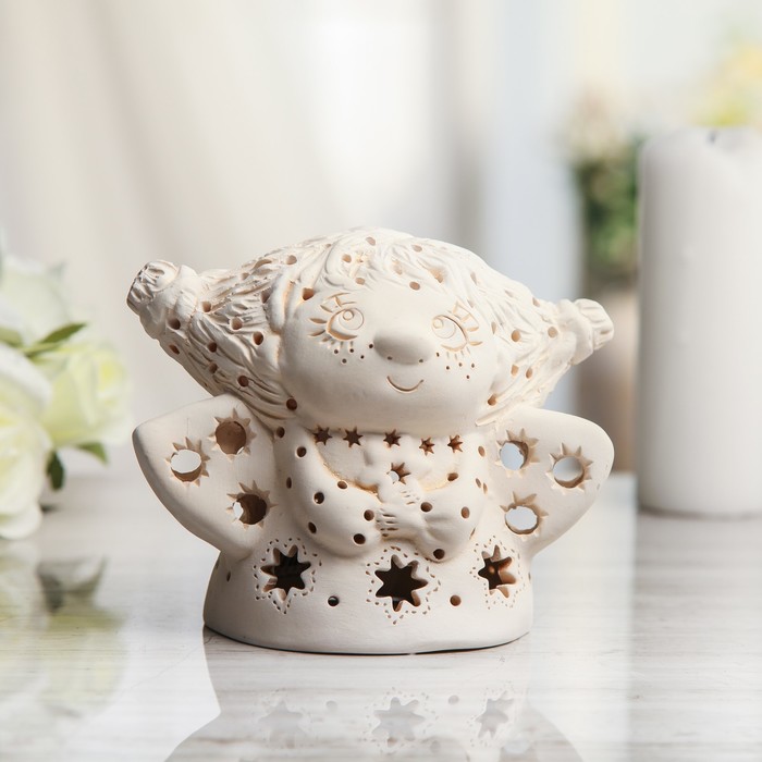 Подсвечник декоративный "Ангел со звездой"