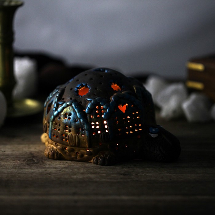 Подсвечник декоративный "Черепаха"