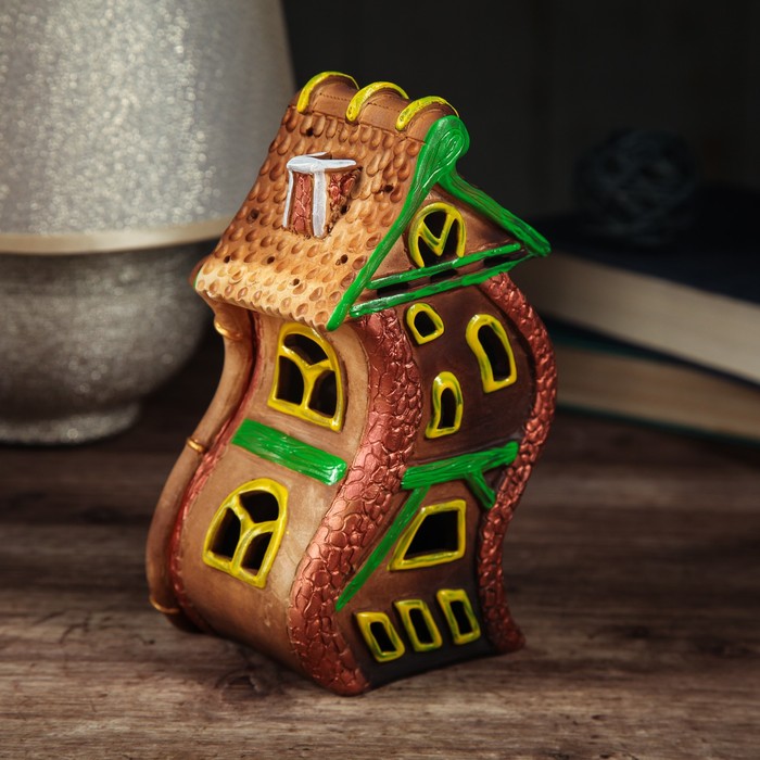 Подсвечник декоративный "Португальский домик", микс