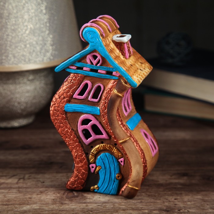 Подсвечник декоративный "Португальский домик", микс