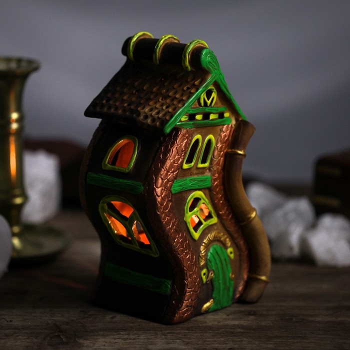 Подсвечник декоративный "Португальский домик", микс