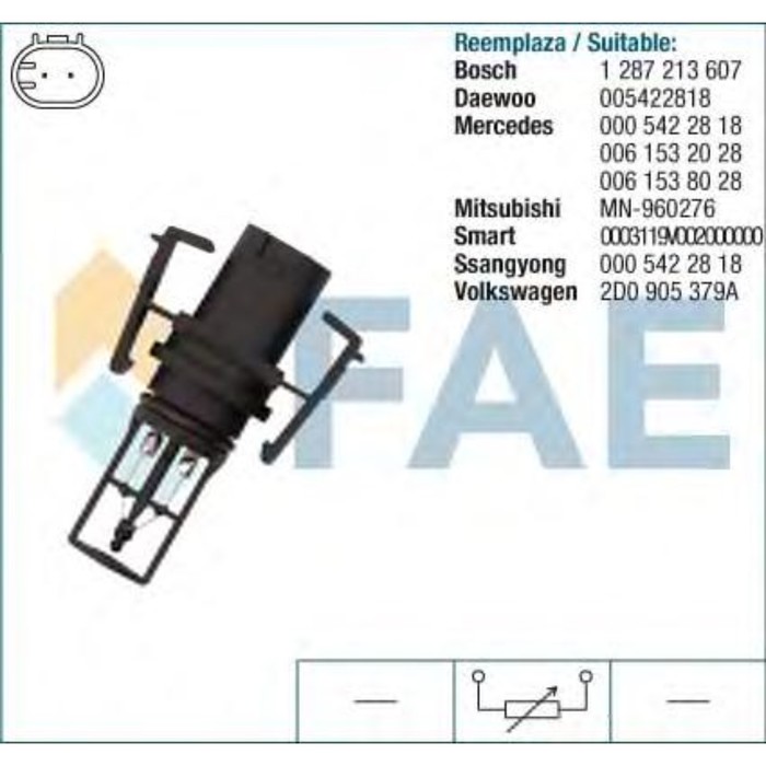 Датчик температуры воздуха FAE 33504