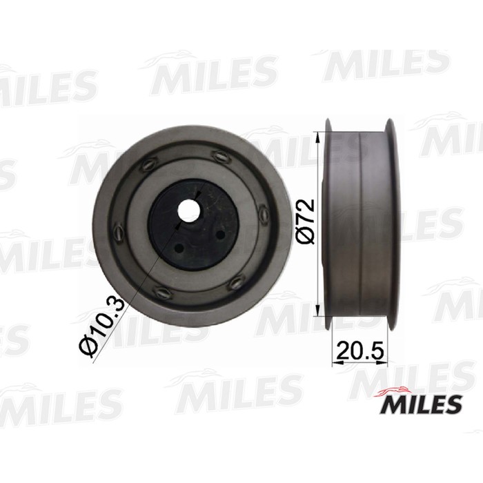 Ролик ремня ГРМ MILES AG02010