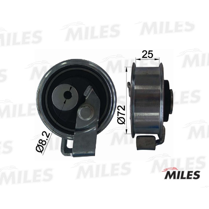 Ролик ремня ГРМ MILES AG02069