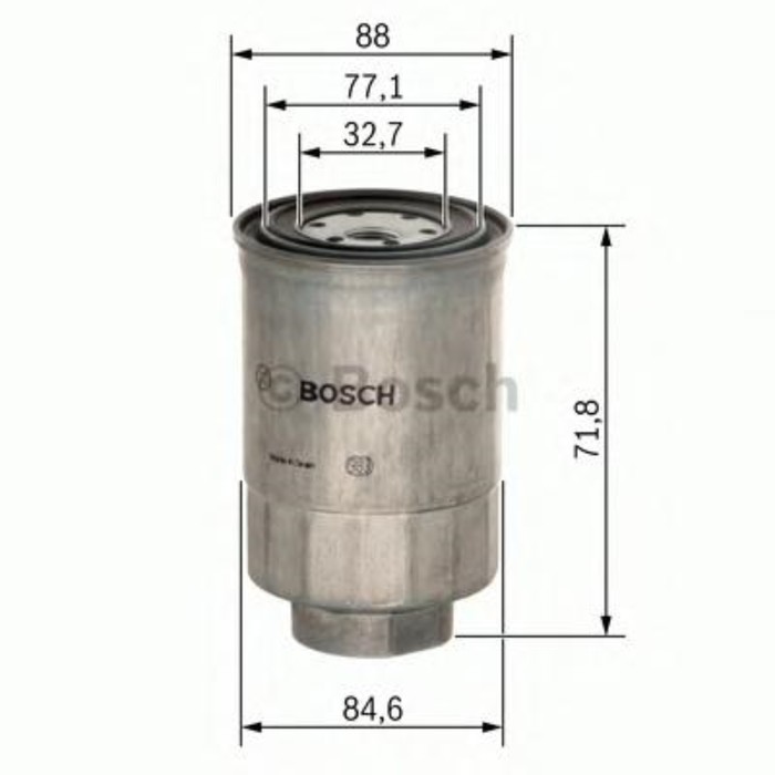 Фильтр топливный BOSCH 1457434201