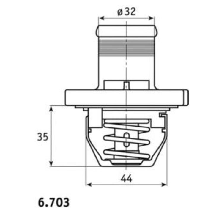 Термостат MAHLE TI4789