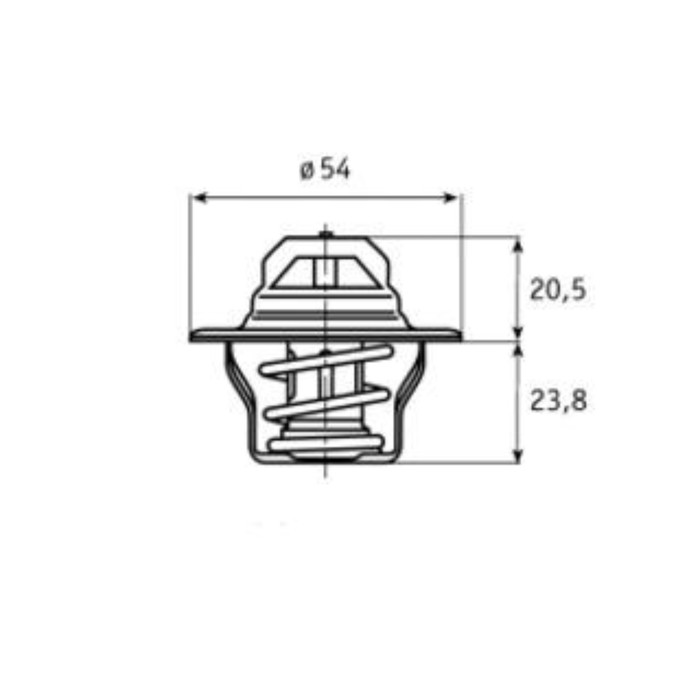 Термостат MAHLE TX1487D