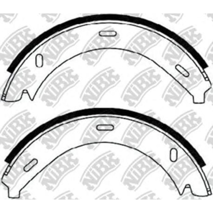 Колодки тормозные NIBK FN0571