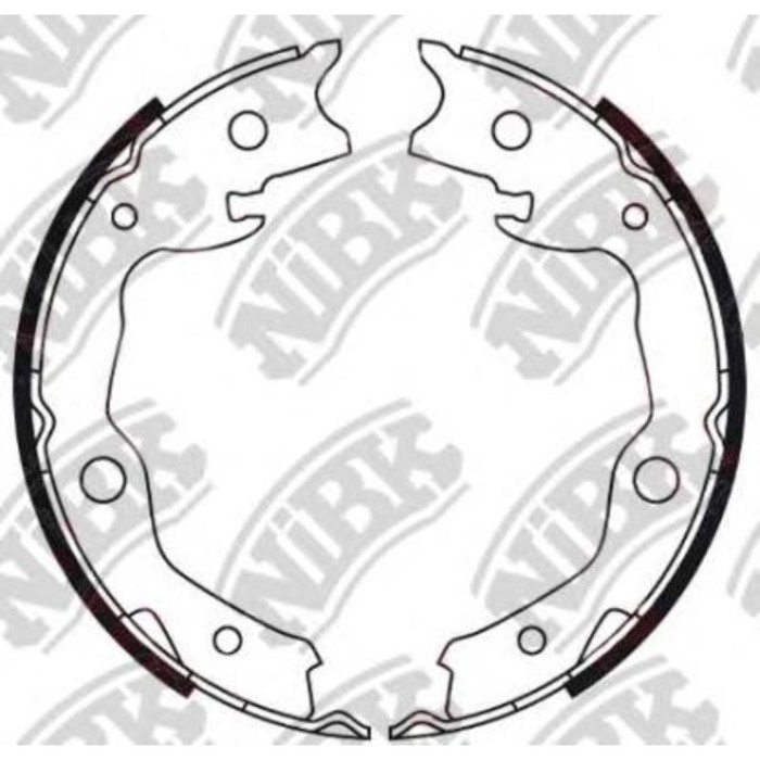 Колодки тормозные NIBK FN0621