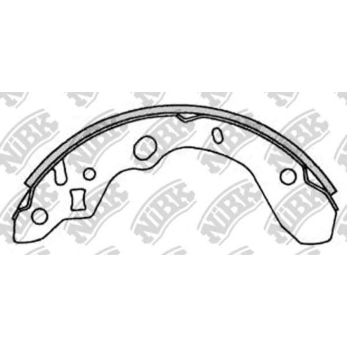 Колодки тормозные NIBK FN3394
