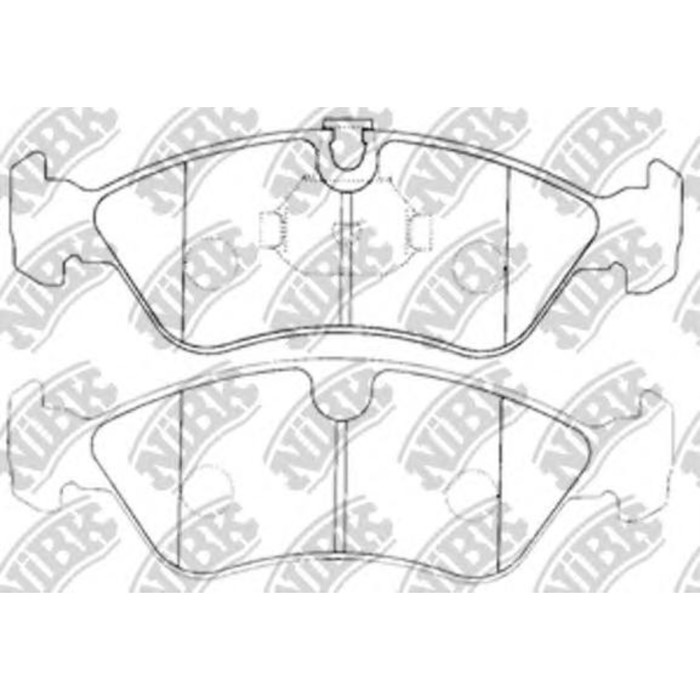 Колодки тормозные NIBK PN0031