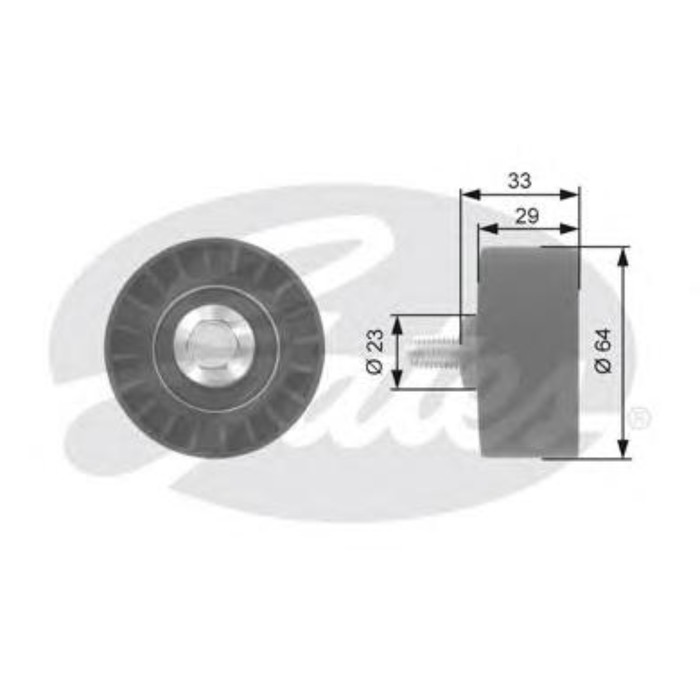 Ролик приводного ремня GATES T42170