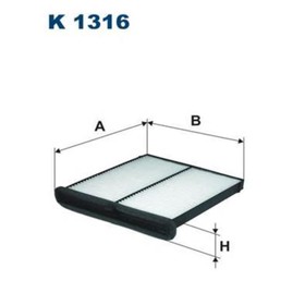 

Фильтр салонный FILTRON K1316