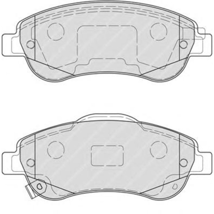 Колодки тормозные FERODO FDB4228
