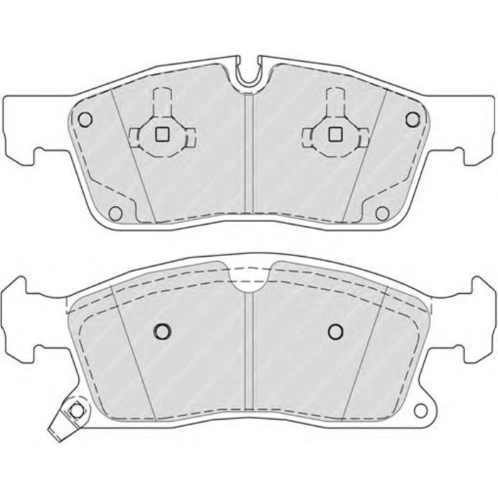 Колодки тормозные FERODO FDB4403