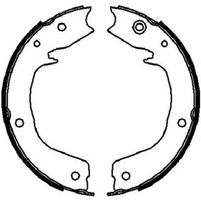 Колодки тормозные FERODO FSB4027