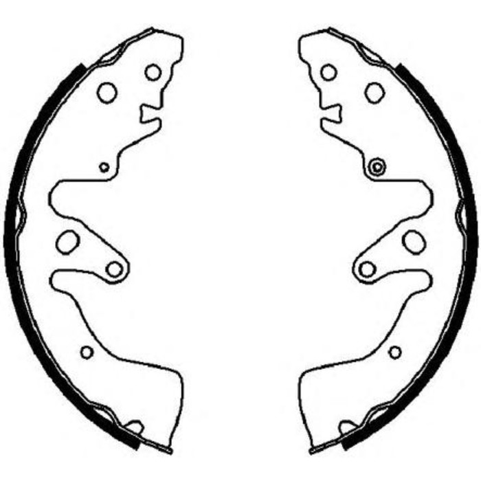 Колодки тормозные FERODO FSB4034