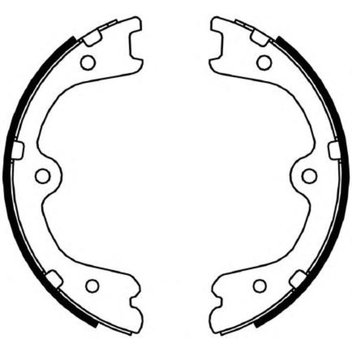 Колодки тормозные FERODO FSB4054