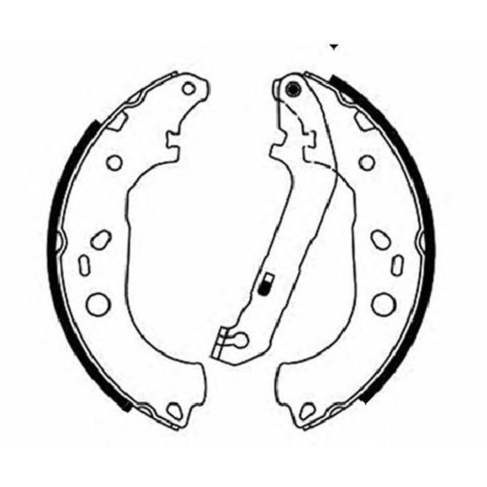 Колодки тормозные FERODO FSB687