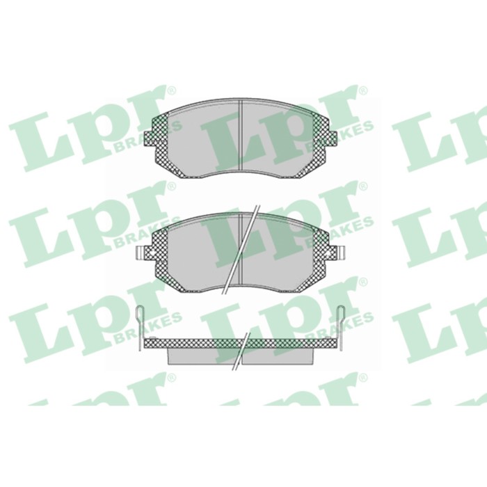 Колодки тормозные дисковые LPR 05P1363