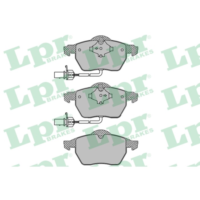 Колодки тормозные дисковые LPR 05P1119