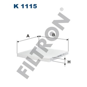 

Фильтр салонный FILTRON K1115