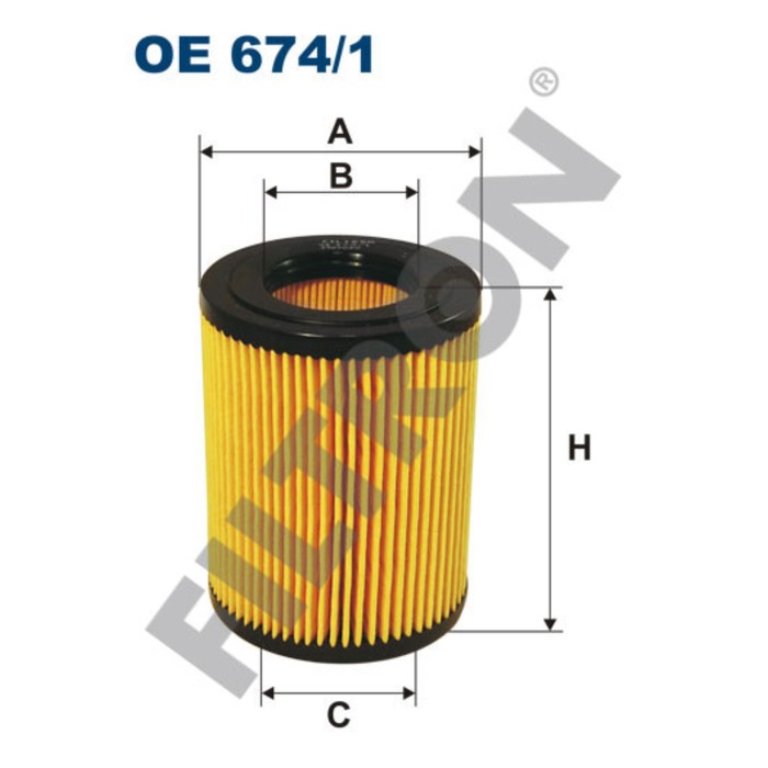 Фильтр масляный  FILTRON OE6741