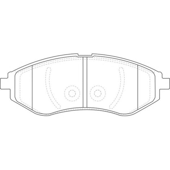 Колодки тормозные FIT FP1269