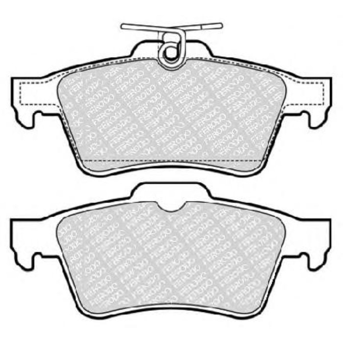 Колодки тормозные FERODO FDB1766