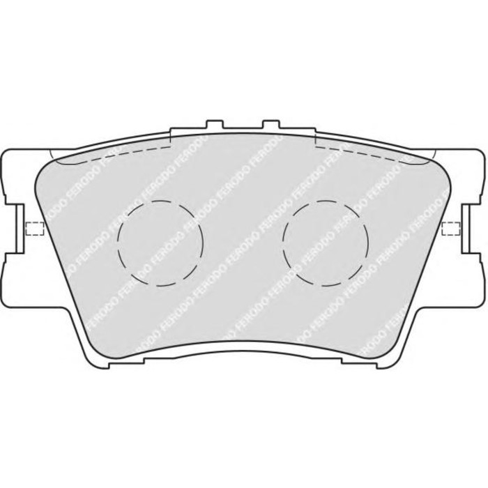 Колодки тормозные FERODO FDB1892